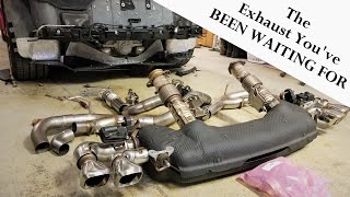 Installing a CORSA XTREME exhaust on the C8 CORVETTE [upl. by Klara103]