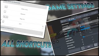 Everything you need to know about Roblox settings  all Roblox ShortcutsHotkeys [upl. by Macrae]