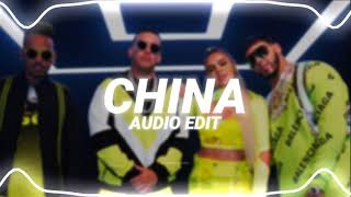 china  anuel aa ozuna karol g j balvin amp daddy yankee edit audio [upl. by Carine789]