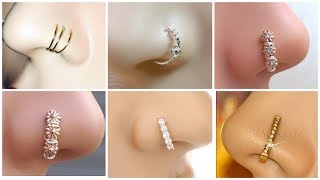 Elegant amp Stylish Ring Types Nose Pin Nose studs designs [upl. by Yaeger813]