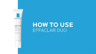 How to use Effaclar Duo Acne Spot Treatment  La RochePosay NEW [upl. by Rutledge]