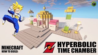 HOW TO BUILD DBZ HYPERBOLIC TIME CHAMBER  MINECRAFT BUILDINGS 56 [upl. by Welsh]