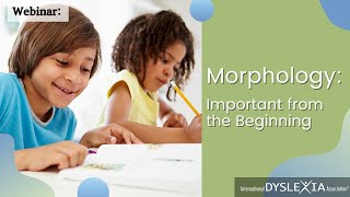 Morphology Important from the Beginning [upl. by Toddie]