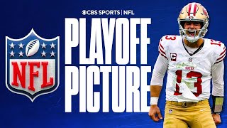 NFL Playoff Picture after Week 13 Sunday  CBS Sports [upl. by Amesari]