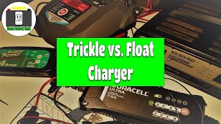 Difference Between Float and Trickle Charger [upl. by Astrix]