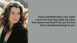 Every Heartbeat by Amy Grant Lyrics [upl. by Hallsy]