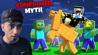 Busting Epic Minecraft Myths 3 [upl. by Aliza]