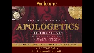 Apologetics 1 An Introduction to Christian Apologetics [upl. by Braca]