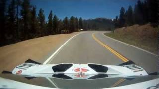 GoPro HD Monster Tajimas Record Breaking Run Pikes Peak 2011 [upl. by Aicirtak]