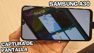 SAMSUNG GALAXY A30 ☑️Cómo Hacer Screenshot FACIL O Captura De Pantalla 📲📲OrientadorMovil [upl. by Shulem]