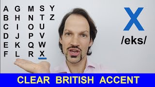 How To Pronounce The English Alphabet BRITISH PRONUNCIATION [upl. by Felder]