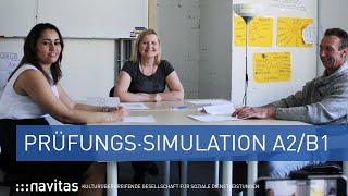 mündliche Prüfung A2B1 Skalierte DTZPrüfung  Simulation [upl. by Beverle]