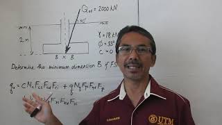 Shallow Foundation 03 MeyerhofHansens Equation [upl. by Orton]