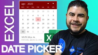 📆 Date Picker en Excel – una opción potente para seleccionar fechas [upl. by Jarrod711]