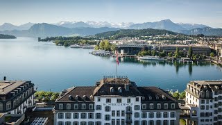 Top 10 Luxury Hotels in Luzern Switzerland [upl. by Jaynes640]