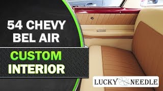 Chevy Bel Air Custom Interior  Auto Upholstery [upl. by Reamy194]