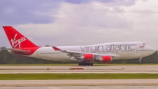 4K Evening Plane Spotting at Orlando International Airport [upl. by Rehpotirhc]