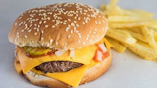 McDonalds Quarter Pounder With Cheese Copycat Recipe [upl. by Clardy471]