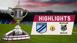 HIGHLIGHTS  Broomhill 02 Tranent Juniors  Scottish Cup 202122 Second Round [upl. by Ycrep]