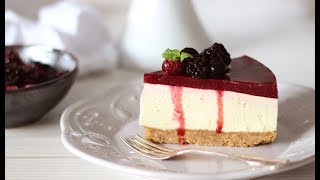 Berry Cheesecake Recipe  No Bake Cheesecake Recipe [upl. by Haley]