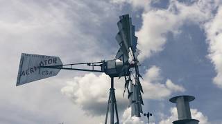 Wind Power Generator  Aermotor Windmill [upl. by Aipmylo]