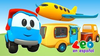 Leo el Pequeño Camión  Los medios de transporte para niños [upl. by Akirehs]