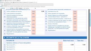 EBP COMPTA  La déclaration de TVA [upl. by Ynetsed757]