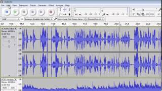 Audacity Basics OLDORIGINAL Recording Editing Mixing [upl. by Tnecniv]