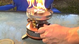 Would you really put gasoline in a Camp Stove [upl. by Ivy687]