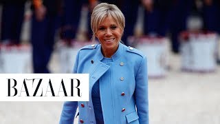 First Lady of France Brigitte Macron’s Best Looks [upl. by Enimajneb]