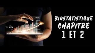 BIOSTATISTIQUES CHAPITRE 1 ET 2 [upl. by Salisbarry]