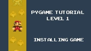 Pygame Tutorial  1  Installing Python and Pycharm [upl. by Enirehtakyram965]