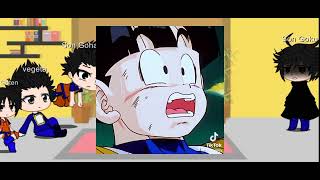 dragon ball react to Goku forgotten goku AU\ [upl. by Enerak]