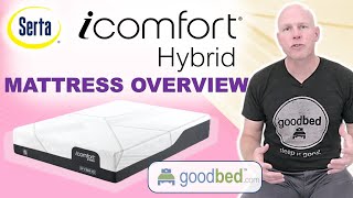 Serta iComfort HYBRID Mattresses 20202023 version EXPLAINED by GoodBedcom [upl. by Anaib]