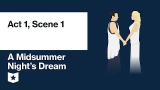 A Midsummer Nights Dream by William Shakespeare  Act 1 Scene 1 [upl. by Krahmer]