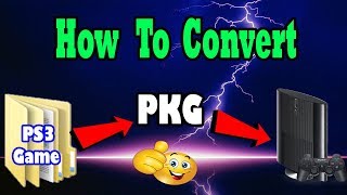 How To Convert PS3 Folder Games Into PKG Games For All HenCFW 2021 [upl. by Glaab81]