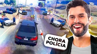 TROLLEI COM CARRO VOADOR NA BLITZ DA POLÍCIA GTA RP [upl. by Gosselin]