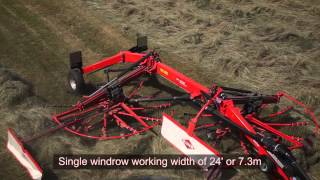 Kuhn GA 8030 Rotary Rakes  Features and Benefits [upl. by Nett703]