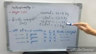 Anthropometry  Weight measurement  Pediatrics [upl. by Hazrit606]