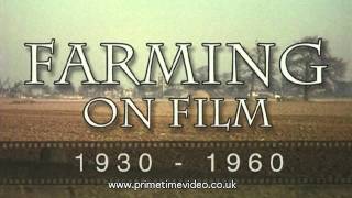 Farming Archive in Lincolnshire 1930s to 1960s [upl. by Eryt]