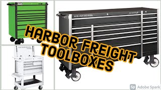 Harbor Freight Toolbox Line up and my thoughts [upl. by Nelson567]