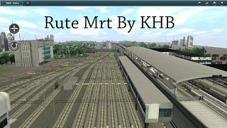 Share Rute MRT By KHB Trainz Simulator Android [upl. by Aeniah]