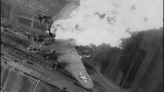 B17’s Shot Down During Raid [upl. by Jareen]