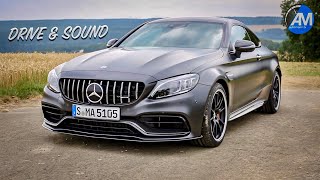 2019 MercedesAMG C63s Coupé  DRIVE amp SOUND [upl. by Enybor]