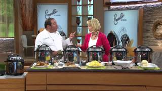 Emeril by TFal 6 qt Digital Stainless Steel Pressure Cooker with Mary Beth Roe [upl. by Budd]