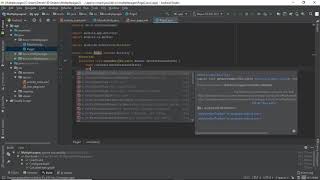 Creating Multiple pages in android app  moving between pages in android  Android Studio [upl. by Valenka638]