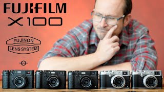 Ultimate Street Camera  Every Fujifilm X100 model compared [upl. by Adlesirg418]