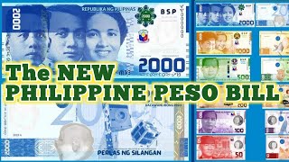 NEW PHILIPPINE PESO BILL  BAGONG PERA NG PILIPINAS [upl. by Nirehs]