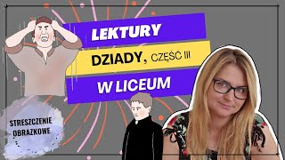 Dziady część III  streszczenie obrazkowe dla liceum [upl. by Verda297]