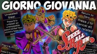 NEW GIORNO GIOVANNA in SBR YBA [upl. by Honor]